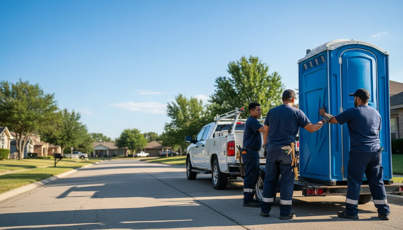Portable Toilet Rental in Eldorado, TX near me